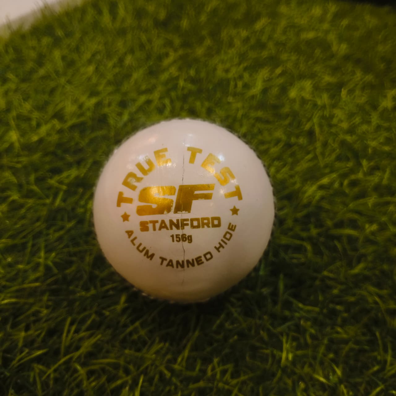 SF True Test White Cricket Ball
