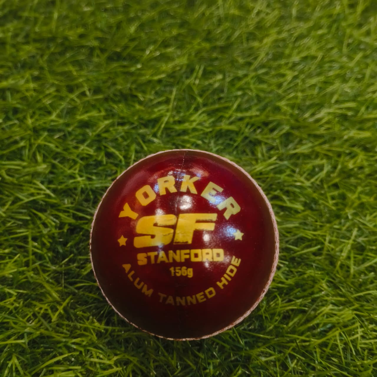 SF Yorker Red Cricket Ball
